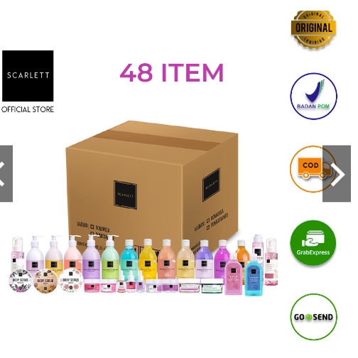Scarlett Whitening PAKET RESELLER