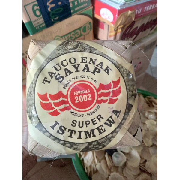 

TAUCO ENAK SUPER ISTIMEWA kemasan besek