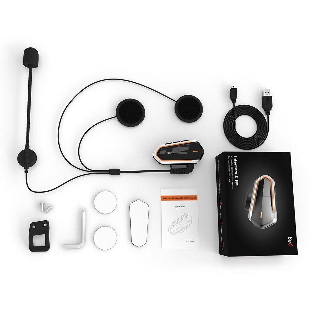 INTERCOM BLUETOOTH HELM / INTERCOM HELM / HEADSET HELM / INTERCOM Be6-4