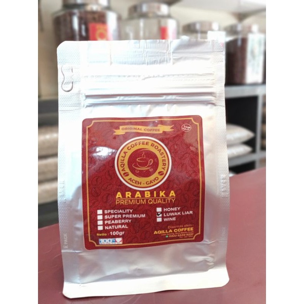 

KOPI ARABIKA LUWAK original 100% (100gr)