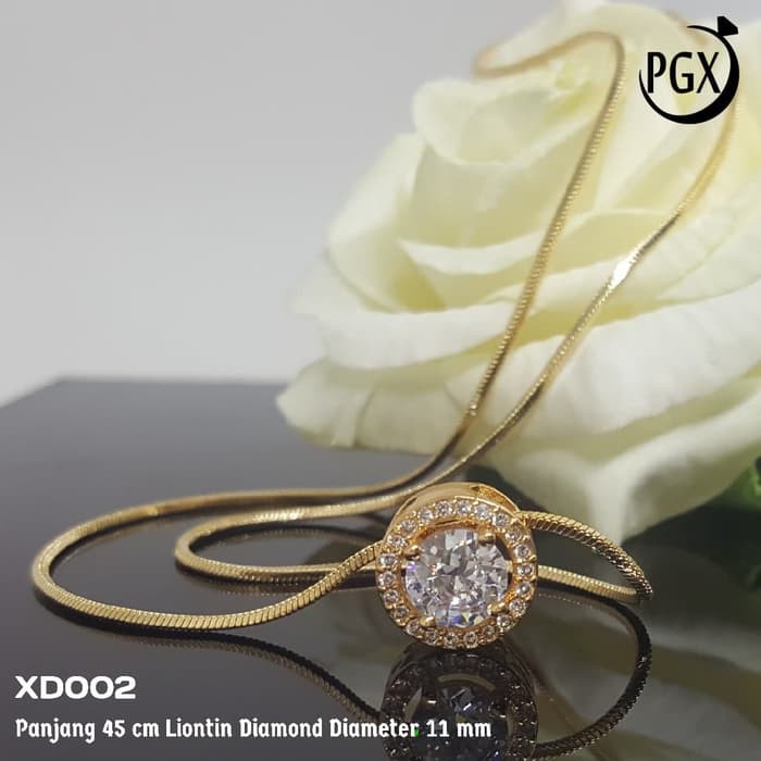 XD002 Kalung Koye Dewasa Xuping Yaxiya - Perhiasan Lapis Emas 18K