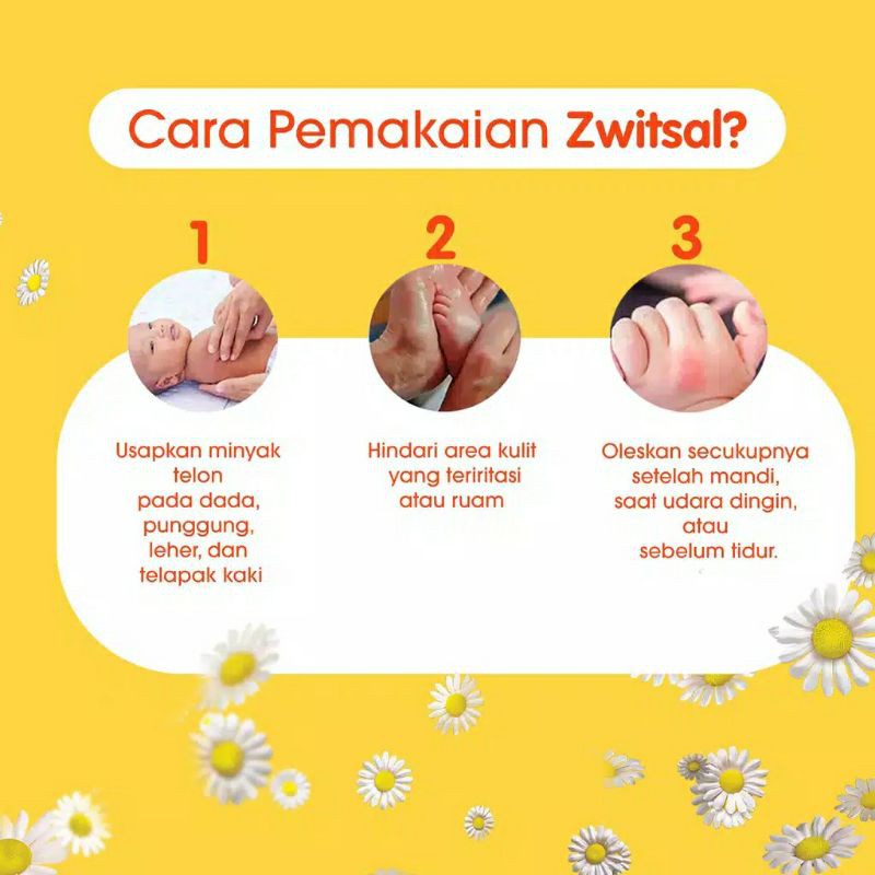 Zwitsal Minyak Telon Plus 100ml - Zwitsal 3+1 Action Minyak Telon Plus