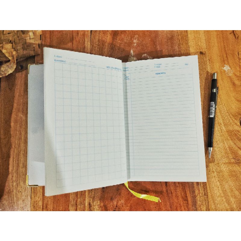 

RK Bisa Custom!! Buku Catatan Lapangan (Field Note), Geologi/Geofisika/Geokimia/ Survey, Buku