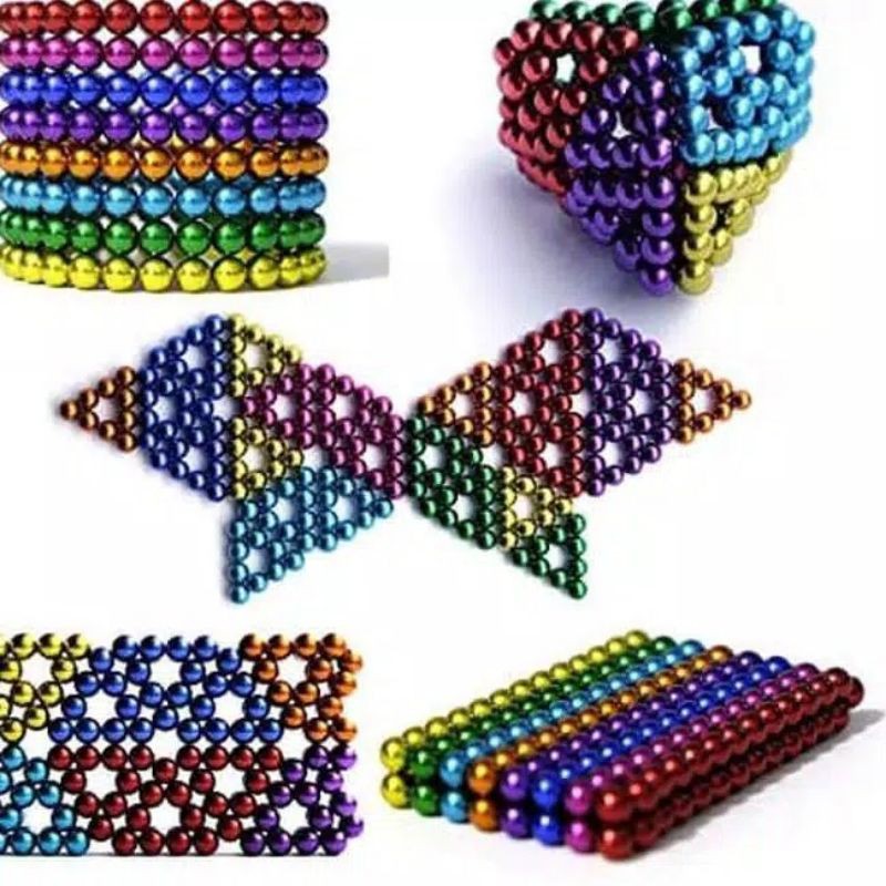 10 biji magnet Neodymium 5mm magnet balls diy magnet lego