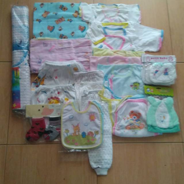 Perlengkapan bayi set paket murah