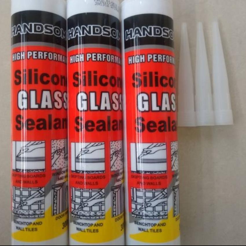 

[YeD㊑] Aneka - KRM_LEM BOTOL HANDSOM LEM KACA BOTOL LEM SEALANT BOTOL CLEAR / WHITE/BLACK Kirim.sekarang