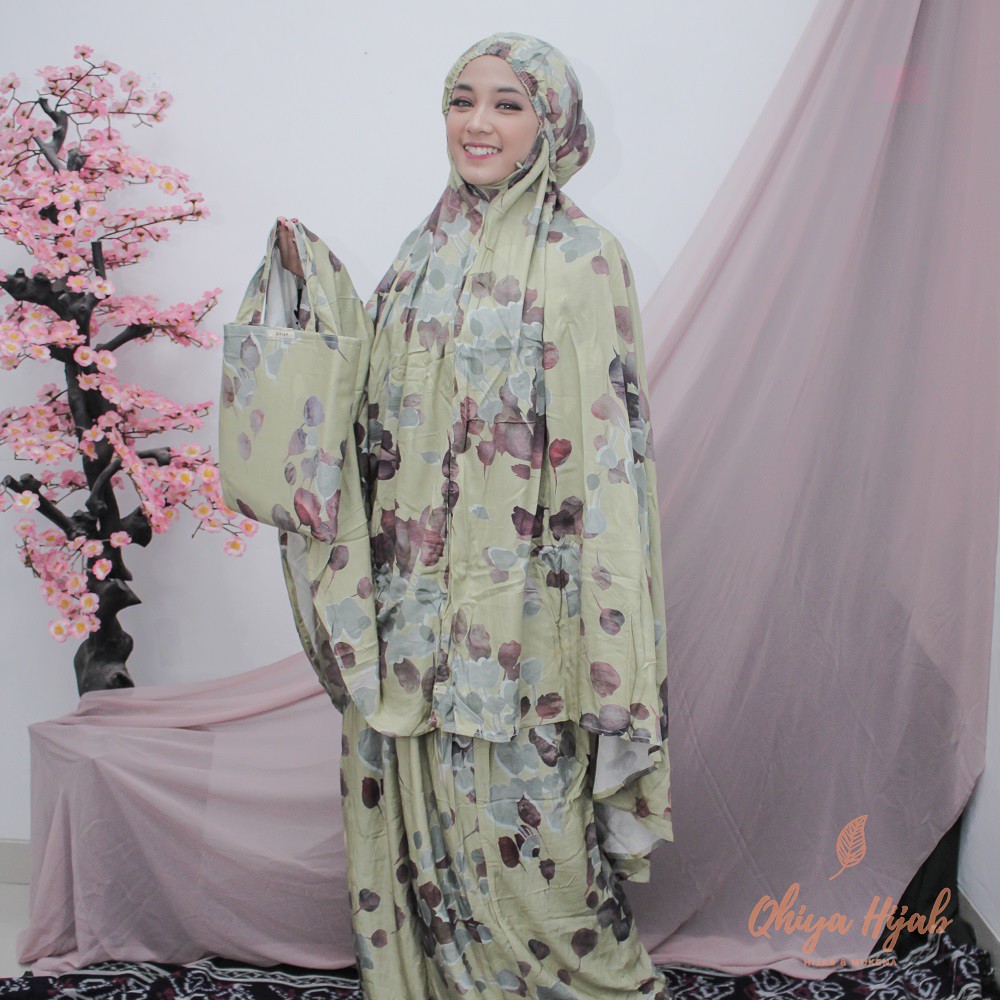 Mukena Rayon Motif / Mukena Bali Motif / Mukena Halona Motif