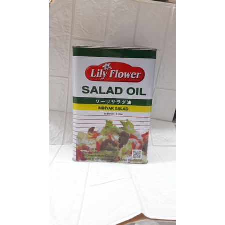 

Minyak Lily Flower Salad Oil 3Liter