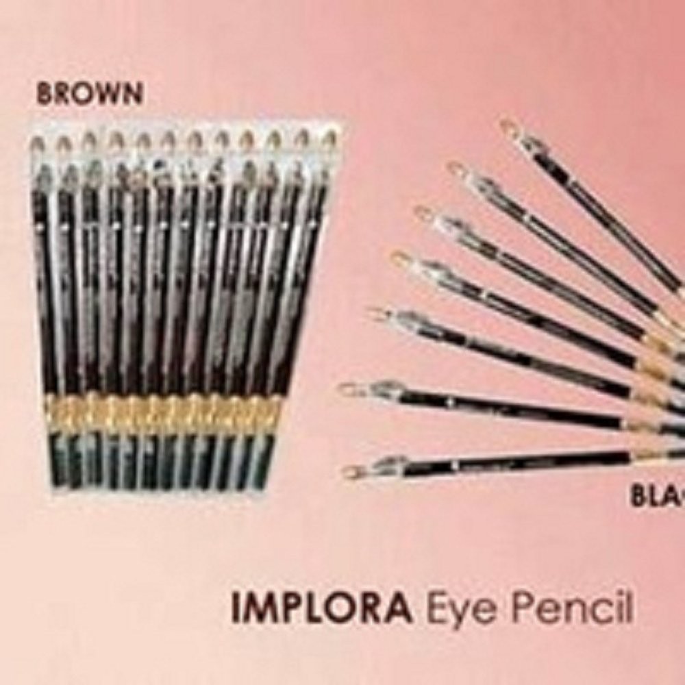 [SATUAN] IMPLORA  pensil alis 2 in 1 ori Soft Type Eyebrow Pencil original bpom