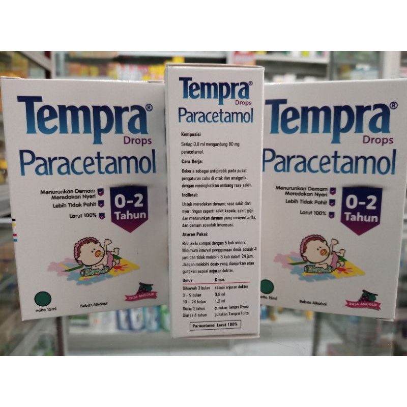 Tempra Drops | Rasa Anggur | 0-2 Thn - ED 10/2024