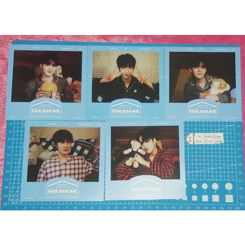 [READY] POLAROID TREASURE 2022 WELCOMING COLLECTION WELCOL HARUTO JUNKYU YOSHI YEDAM JAEHYUK