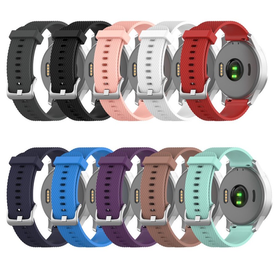 Tali Jam Strap 18mm Garmin VivoMove 3s Active S Venu 2s Vivoactive 4s 255s realme band