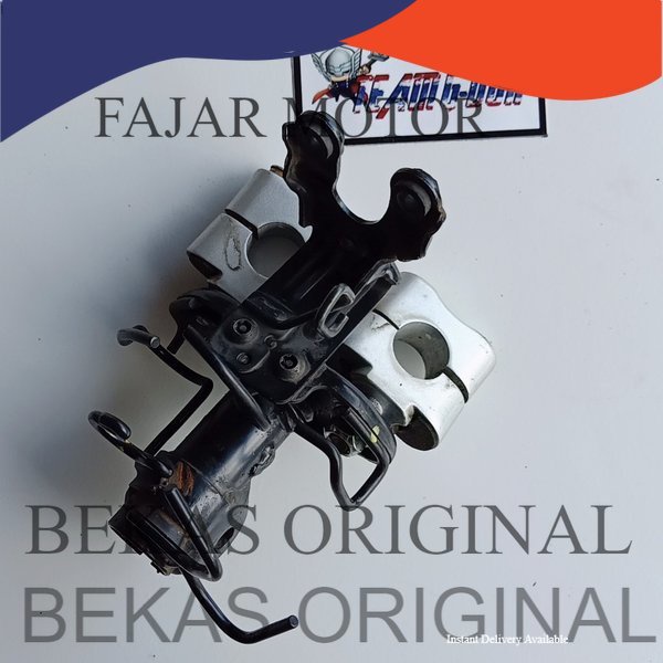 bracket dudukan stang setang stir set yamaha fino 115 f original