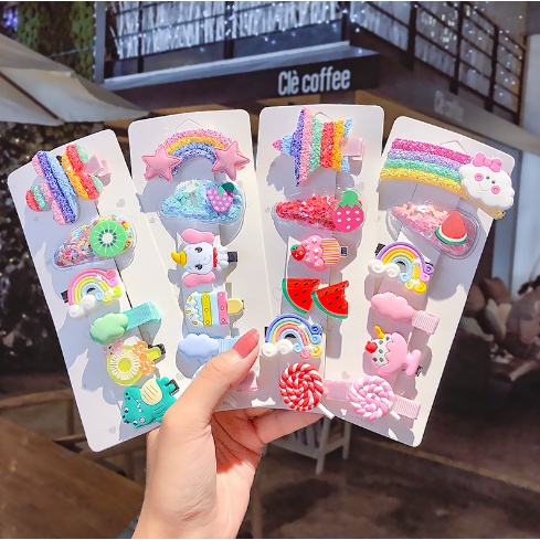 6PCS/SET JEPIT RAMBUT ANAK KOREA AKSESORIS BAYI LUCU / HAIRPIN KOREA FASHION AK17