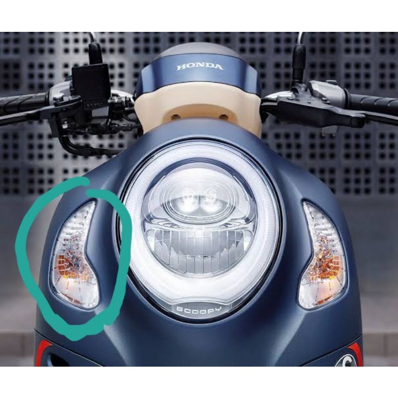 lampu sein sen depan kanan scoopy fi new 2021 k2f