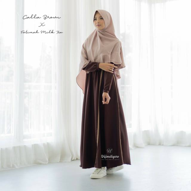 Gamis Calla/gamis cantik/by urfimutiyaro