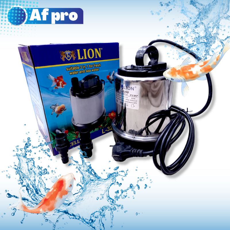 PROMO MURAH Pompa kolam air mancur merk LION 3200