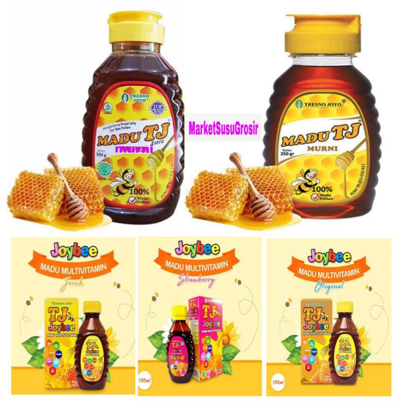 Madu Tj Murni 500gr Joybee 100ml Exp 2023 Indonesia