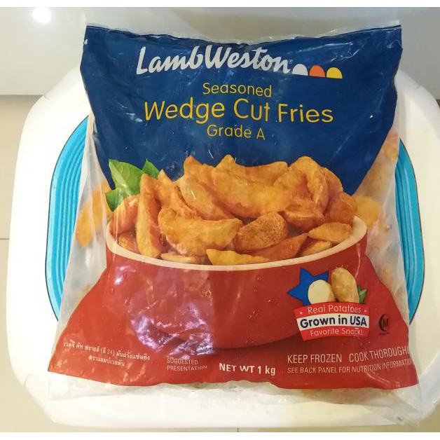 

Jual - potato seasoned wedges 1kg