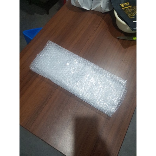 

extra bubble wrap bungkus kemasan tambahan wrapping pembungkus bening hitam 40cm x 120cm