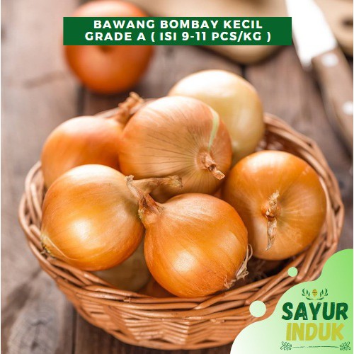 

Sayur Induk - Bawang Bombay Kecil 250 Gram Fresh Grade A Onion