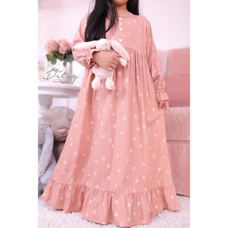 Gamis Anak Perempuan Ditsy Januari 2022