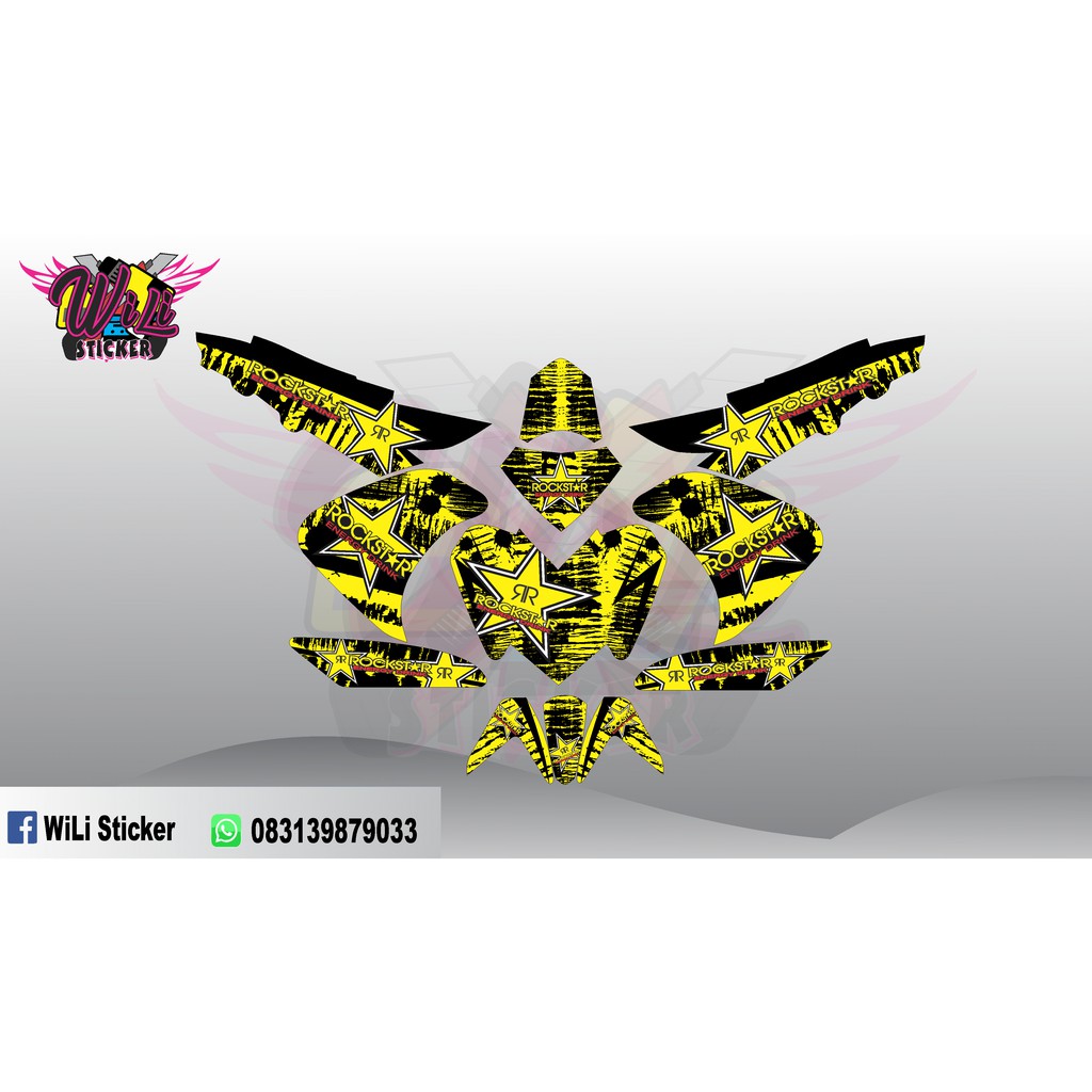 Decal Aerox 125 Full Body