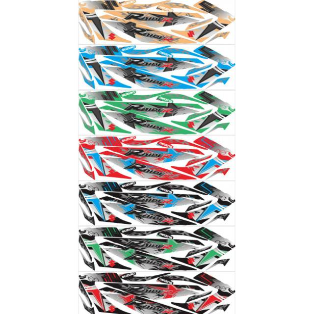 Striping Satria Fu Facelift Raider