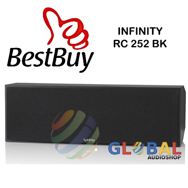 Infinity RC 252 BK Speaker Center 5.25 Inch RC252 RC252BK