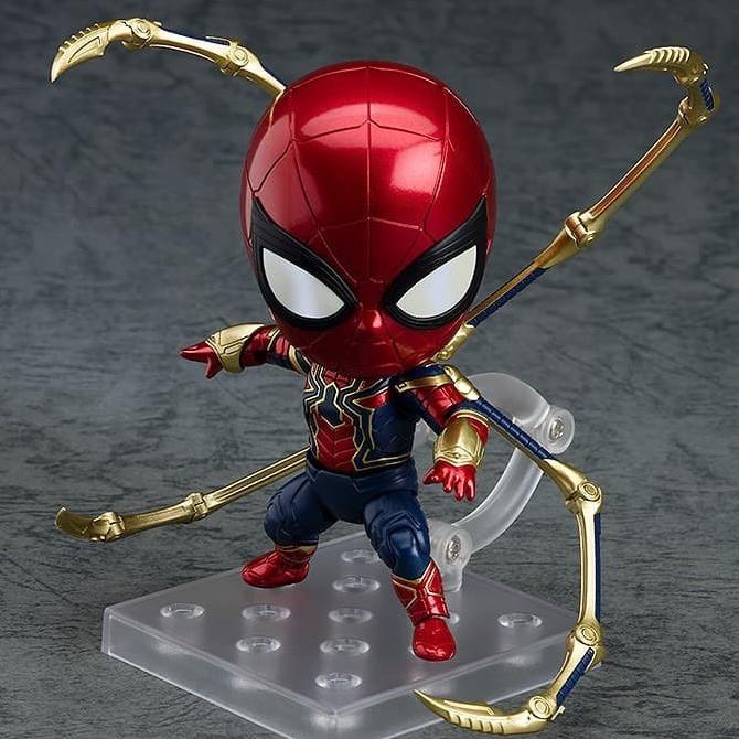 Spiderman Iron Spider Man Peter Parker Cosbaby Nendoroid 1037
