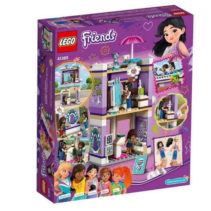 lego friends emma's art studio 41365