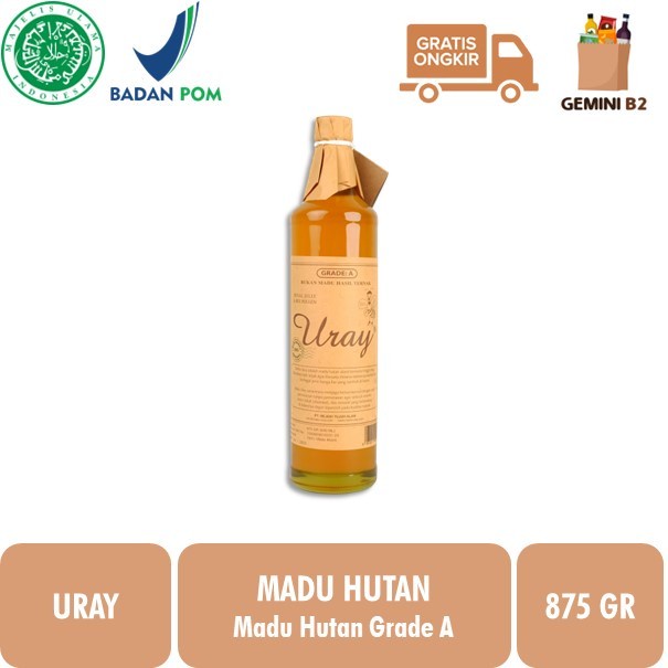 

Madu Uray 875gr / Madu Hutan Murni Asli Grade A