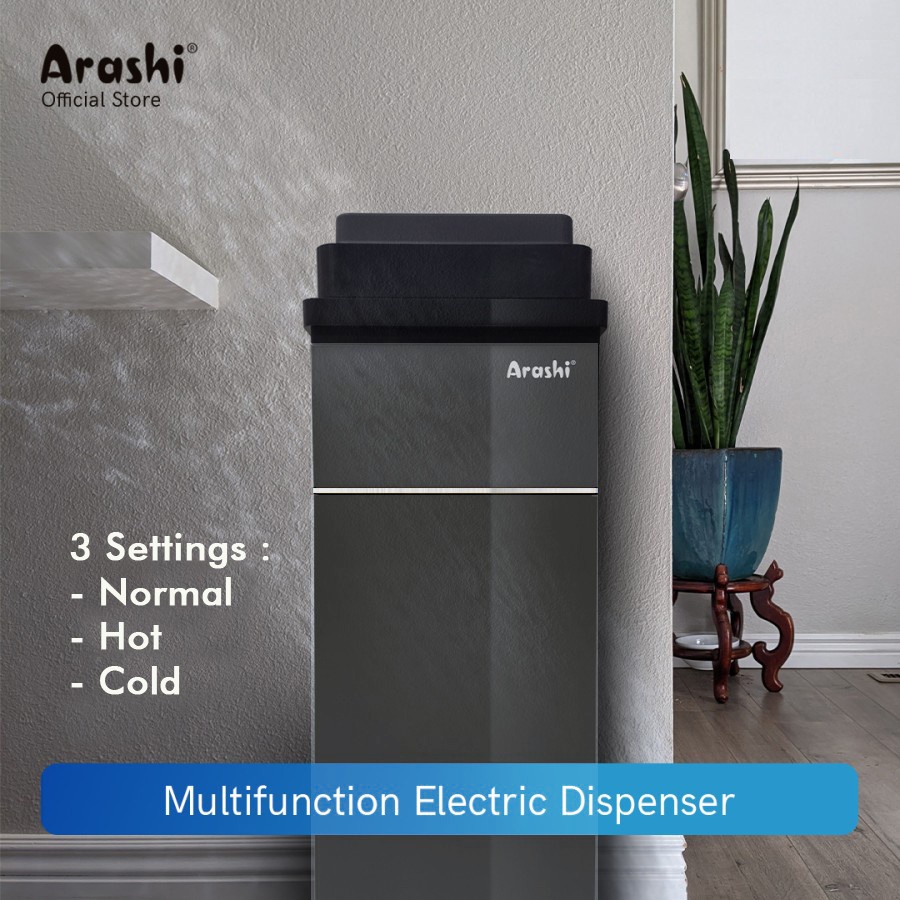 Arashi Water Dispenser Multi Fungsi AMD02BC Dispenser Air Galon Bawah