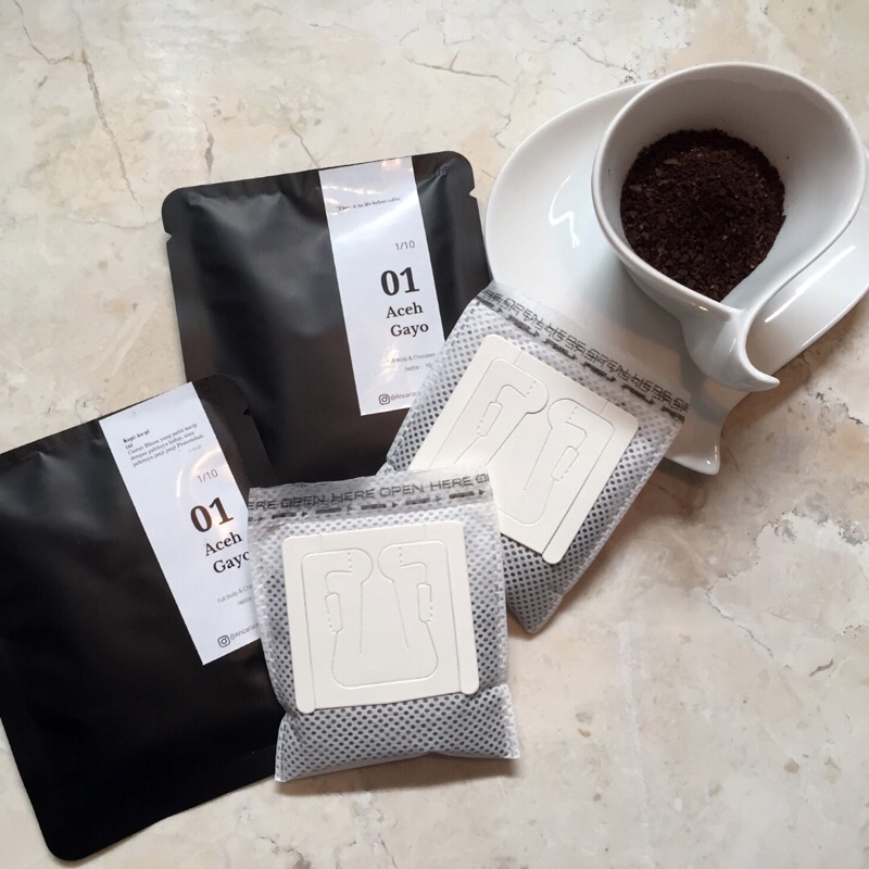 

Kopi Drip Bag Aceh Gayo by Ancaracoffee 80gr(8pcs)