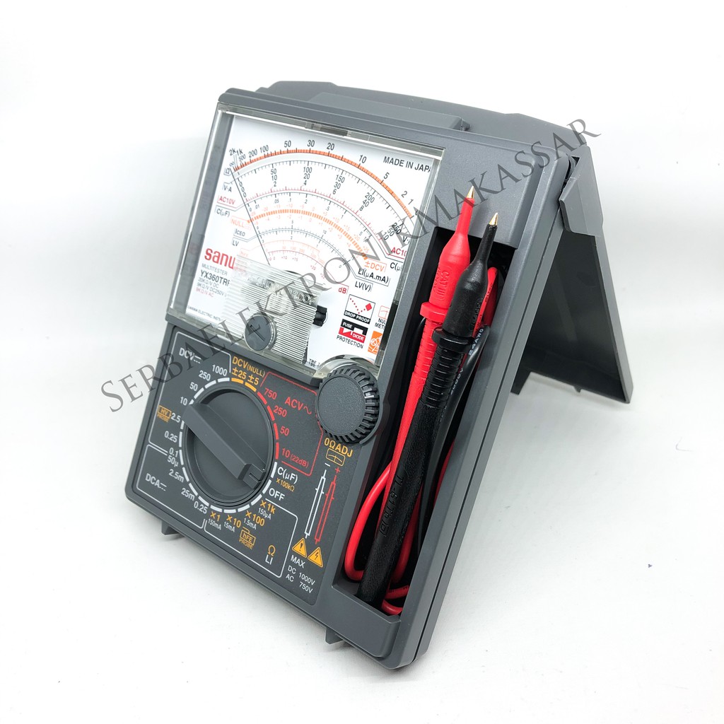 Multi Tester Avometer Multimeter Analog SANWA YX360TRF ORI