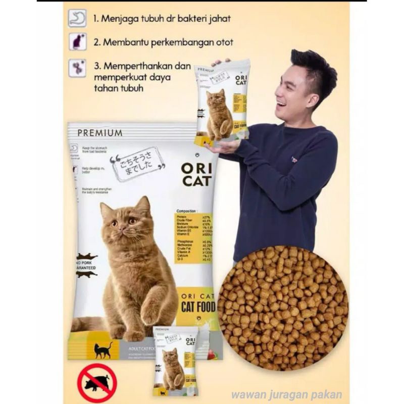 ORI CAT, PAKAN KUCING ORI CAT