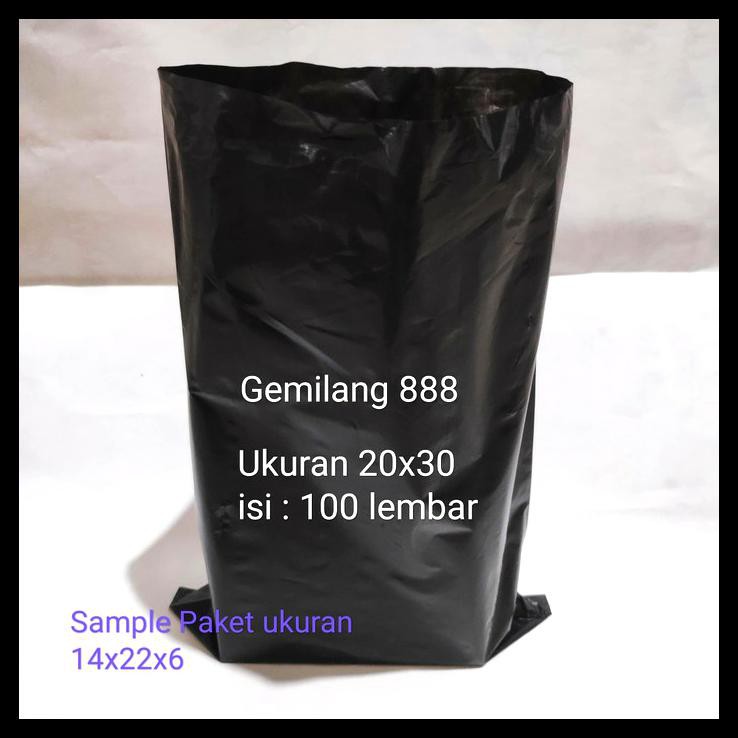 

Hd Packing Hitam Uk 20X30, Plastik Packing, Plastik Bungkus Paket