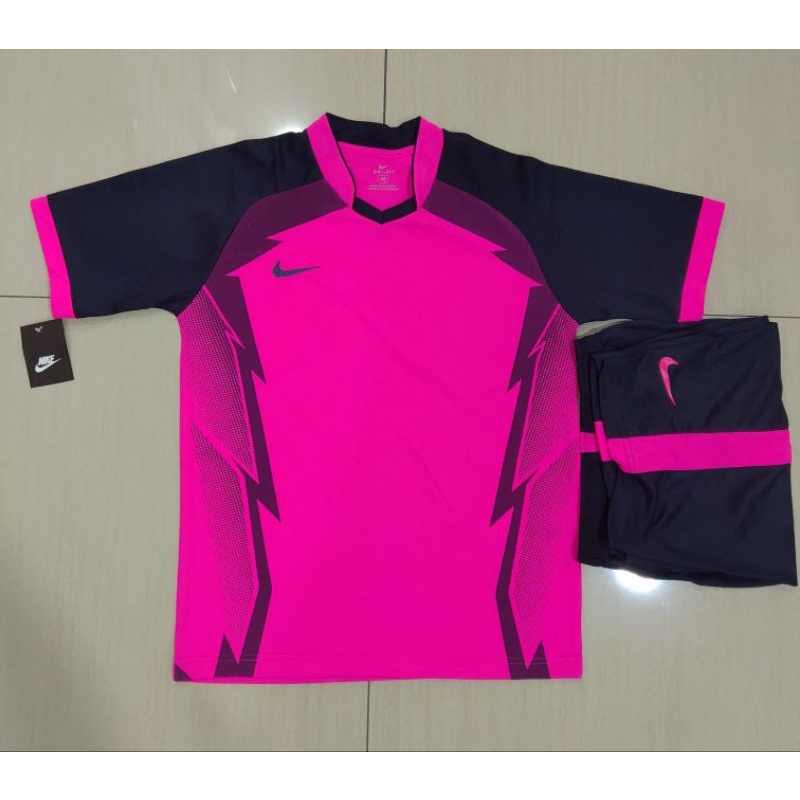 BISA COD SETELAN FUTSAL DEWASA NIKE DRI-FIT JERSEY TIM SEPAK BOLA PINK M-XL [CNK-2104]