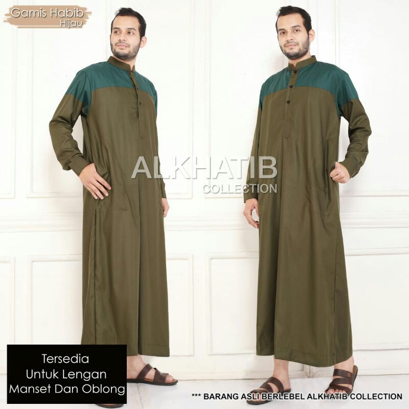 gamis cowok habib