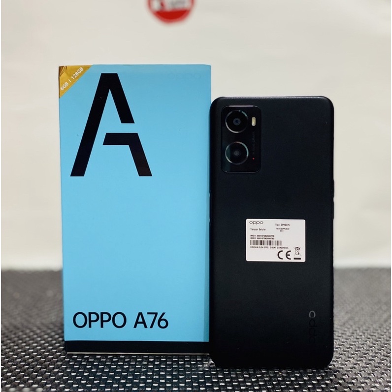 OPPO A76 6 ( + EXTENDED RAM 5GB) /128 GB SECOND GARANSI RESMI