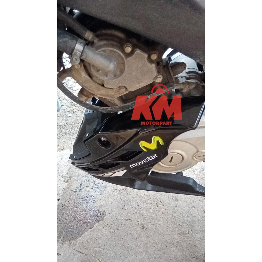 Cover Mesin Vixion Old New NVL NVA Tutup Engine Transformer Movistar Merah Hitam Putih Biru