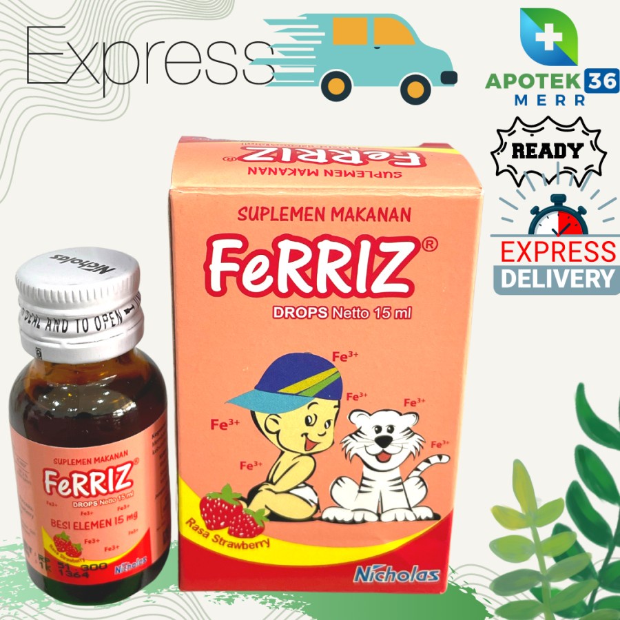 FERRIZ DROP 15ML Vitamin Zat Besi