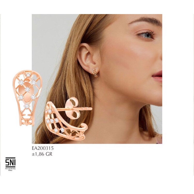 Sandra Dewi Gold Lace Collection Earing-Anting EA200315
