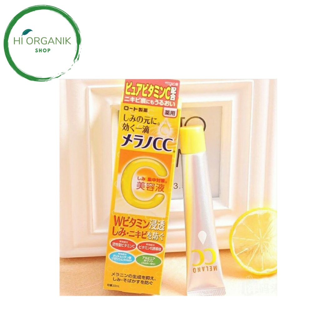 Jual Rohto Melano Cc Anti Spot Essence 20 Ml Serum Vitamin C Jepang