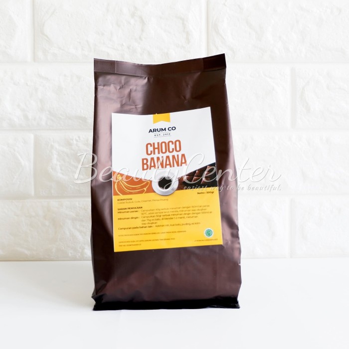 

ARUM CO CHOCO BANANA 500GR / INSTANT DRINK / BUBUK MINUMAN GRATIS ONGKIR