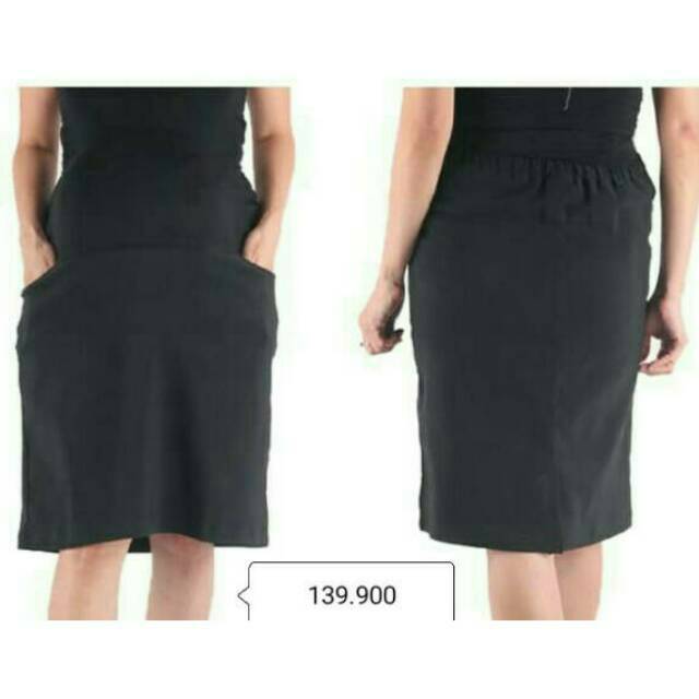 Bawahan kantor ibu hamil.rok kerja jumbo.rok kantor hamil