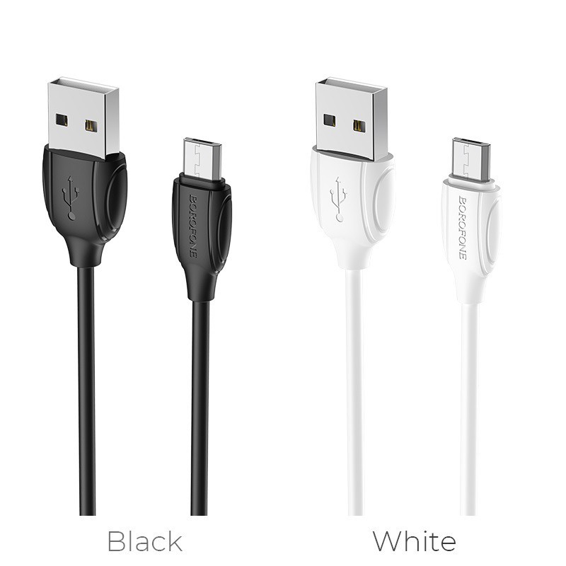 BOROFONE BX19/ Charging Data/ Kabel Data Micro-USB  1M, Up To 1.3A