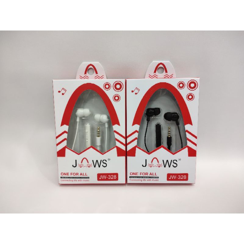 Headset JAWS JW-328 One For All Handsfree JAWS JW328 Earphone JAWS JW-326 ONE FOR ALL BASS