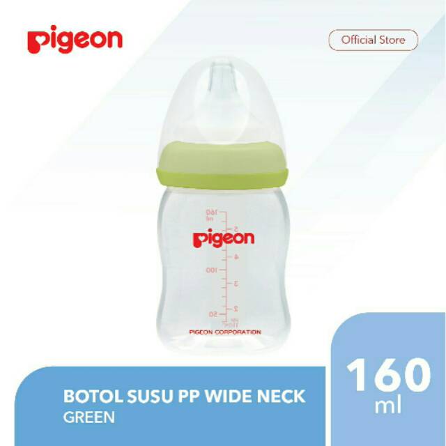 Pigeon Wide Neck 160ml / 230ml with Peristaltic Plus Nipple