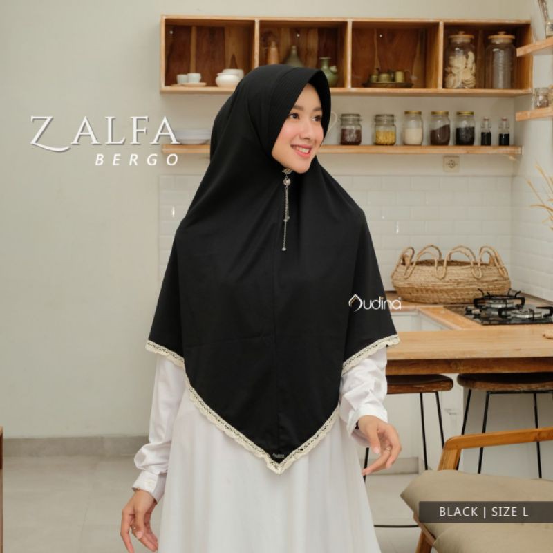 Jilbab/Hijab/Bergo ORI Brand AUDINA "Zalfa Bergo Dewasa"